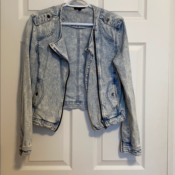 MATERIAL GIRL JEAN JACKET - Picture 1 of 4